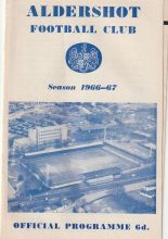 Aldershot v Reading 07-Jan-1967