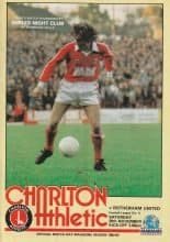 Charlton Athletic v Rotherham United  20-Nov-1982