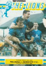 Millwall v Servette 14-Mar-1990