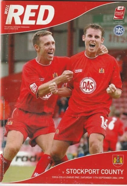 Bristol City v Stockport County  11-Sep-2004