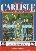 Carlisle United v Sunderland 17-Jan-1995