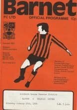 Barnet v Telford United 28-Jan-1978