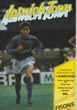 Ipswich Town v Tranmere Rovers   19-Sep-1989