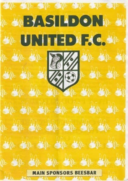 Basildon United v Welling United  1994-95