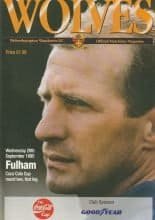 Wolverhampton Wanderers v Fulham 20-Sep-1995