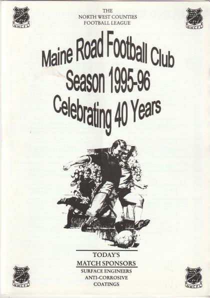 Maine Road v Ashton United  07-Nov-1995