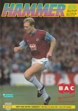 West Ham United v Barnsley 01-Apr-1991