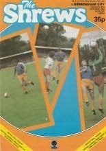 Shrewsbury Town v Birmingham City 05-Oct-1982