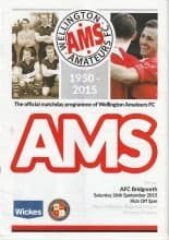 Wellington Amateurs v AFC Bridgnorth   26-Sep-2015