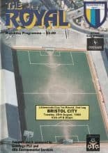 Reading v Bristol City 29-Aug-1989