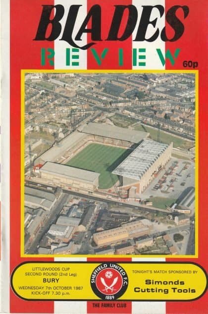 Sheffield United v Bury 07-Oct-1987