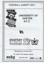 University of Exeter AFC v Exeter City   05-Oct-2011