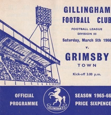 Gillingham v Grimsby Town 05-Mar-1966