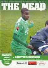 Thamesmead Town v Hampton & Richmond Borough  26-Nov-2013