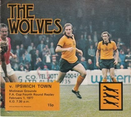 Wolverhampton Wanderers v Ipswich Town 01-Feb-1977