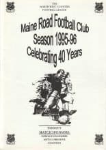 Maine Road v Kidsgrove Athletic  23-Jan-1996