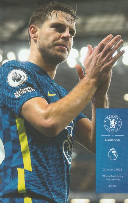 Chelsea v Liverpool  02-Jan-2022