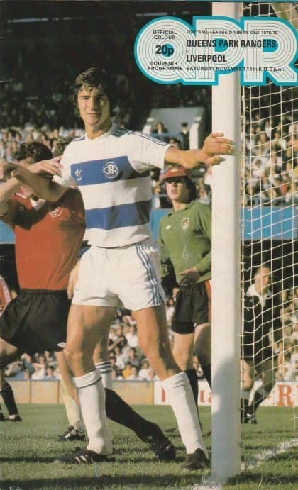 Queens Park Rangers v Liverpool  11-Nov-1978