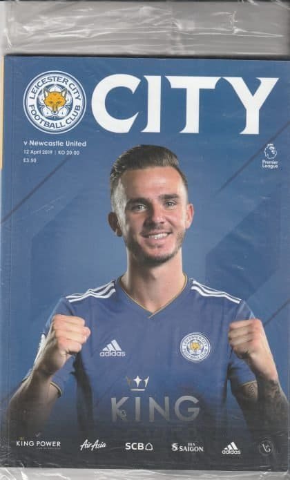 Leicester City v Newcastle United  12-Apr-2019
