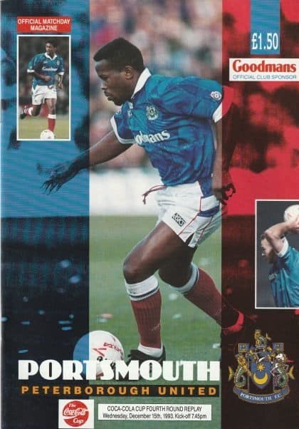Portsmouth v Peterborough United 15-Dec-1993
