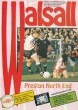 Walsall v Preston North End 13-Dec-1994