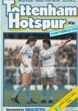 Tottenham Hotspur v Portsmouth 20-Nov-1985