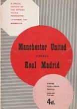 Manchester United v Real Madrid   01-Oct-1959