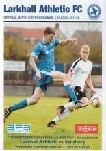 Larkhall Athletic v Salisbury  29-Nov-2017
