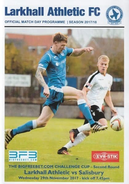 Larkhall Athletic v Salisbury  29-Nov-2017