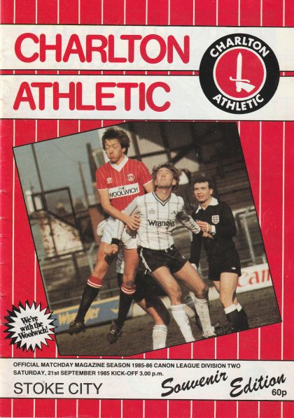 Charlton Athletic v Stoke City 21-Sep-1985