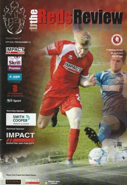 Alfreton Town v Welling United 05-Apr-2014