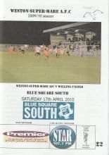 Weston-Super-Mare v Welling United  17-Apr-2010