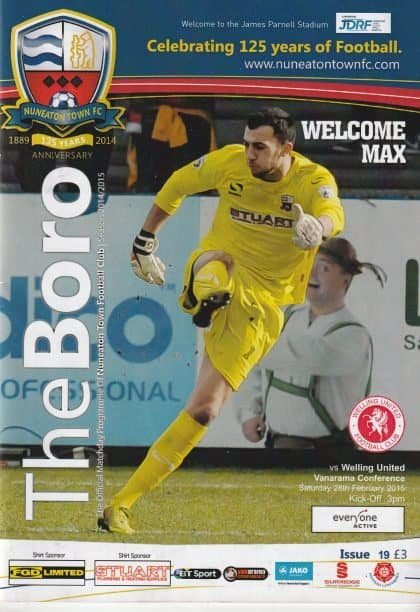 Nuneaton Town v Welling United 28-Feb-2015