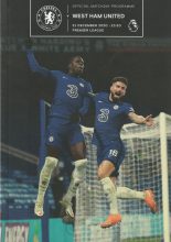 Chelsea v West Ham United  21-Dec-2020