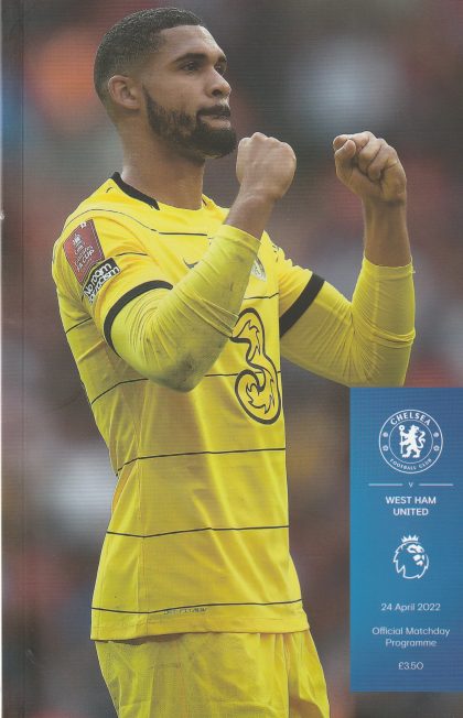 Chelsea v West Ham United  24-Apr-2022