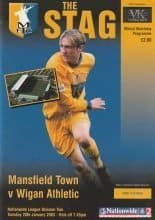 Mansfield Town v Wigan Athletic 28-Jan-2003