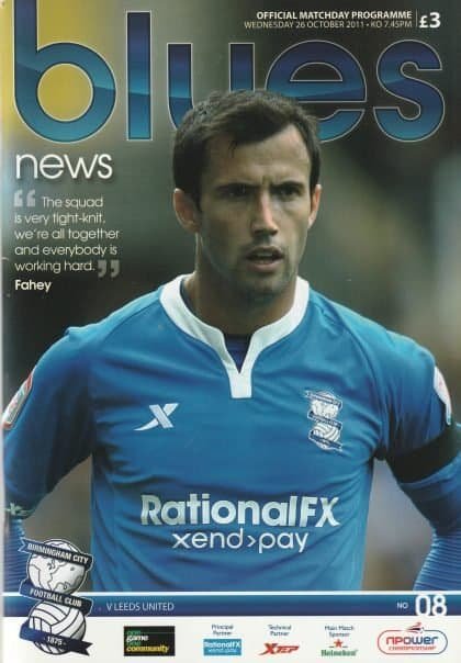 Birmingham City v Leeds United 26-Oct-2011