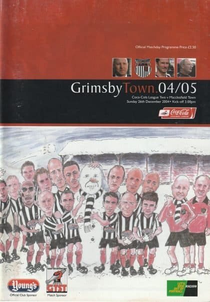 Grimsby Town v Macclesfield Town  26-Dec-2004