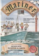 Grimsby Town v Mansfield Town 01-Dec-1990