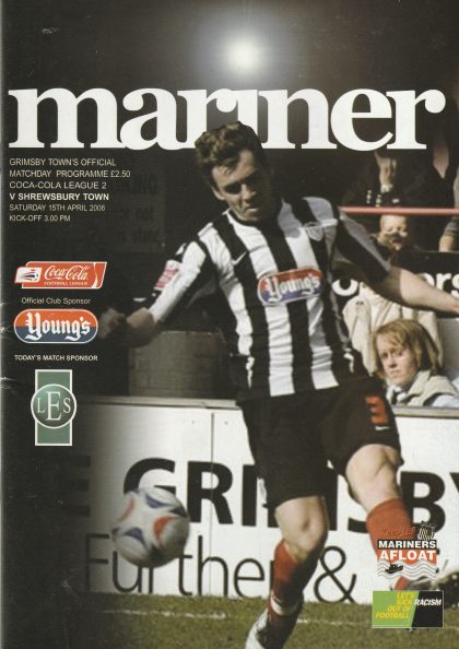 Grimsby Town v Shrewsbury Town 15-Apr-2006