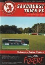 Sandhurst Town v Badshot Lea 16-Jan-2013
