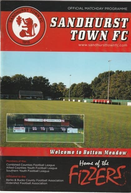 Sandhurst Town v Banstead Athletic 2013-14