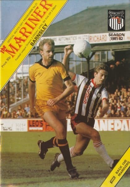 Grimsby Town v Barnsley 09-Apr-1982