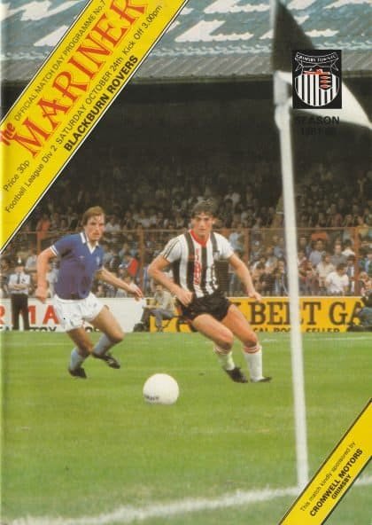 Grimsby Town v Blackburn Rovers 24-Oct-1981