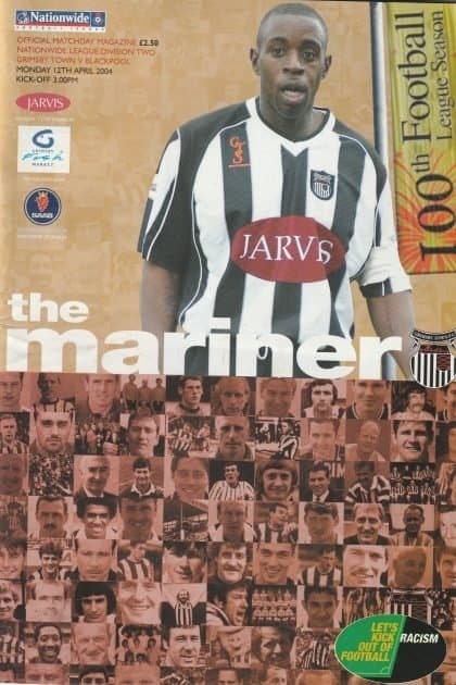Grimsby Town v Blackpool    12-Apr-2004