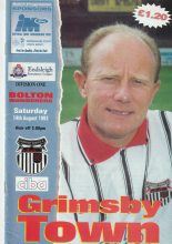 Grimsby Town v Bolton Wanderers 14-Aug-1993
