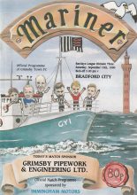 Grimsby Town v Bradford City  15-Sep-1990