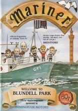 Grimsby Town v Brentford   16-Mar-1991