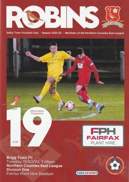 Selby Town v Brigg Town  15-Mar-2022