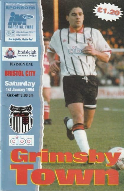 Grimsby Town v Bristol City 01-Jan-1994